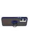 Aconcept Vivo Y16 Case Montreal Silicone Cover with Ring (213610) - Navy Blue - 3