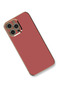 Aconcept iPhone 12 Pro Case Volet Silicone (210026) - Red - 2