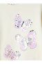 Crew Neck Sequined Girl's Sweatshirt - 3