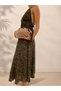 Women's Straw Leather Detailed Hand and Shoulder Bag - 2