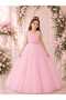 Princess Children's Evening Dress Spring Floral