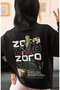 One Piece Roronoa Zoro Anime Back Printed Unisex Oversize Combed Cotton Hoodie - 3