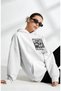 Arnold Fitness Gym Bodybuilding Athlete Back Printed Unisex Oversize Combed Cotton Hoodie - 2