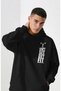 Fitness Gym Bodybuilding Athlete Back Printed Unisex Oversize Combed Cotton Hoodie - 4