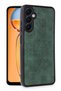 Aconcept Galaxy A35 5g Case Aras Leather Cover - (85254) Dark Green - 2