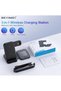 Folding 3-in-1 Wireless Charger,15W Fast Charging Station for Watch 7/6/5/4/3/2/1,for AirPods,for Phone14/13 Pro/Pro Max/12/11/,for Samsung Galaxy Phone Series (Samsung Watch not Supported)