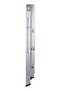 Dual Purpose Aluminium 4 Step Ladder-Heavy Duty, 250 lbs Capacity, Slip-Resistant Steps, Safety Lock, Compact Size - 3