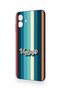 Samsung A07 Compatible Vintage Patterned Silicone Case - 4