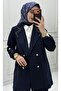 Diana Jacket Set Navy Blue - 3