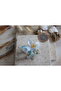 Colorful Lotus Latch Buckle / Light Blue - 2