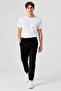 بنطال كارجو رجالي بقصّة Slim Fit بلون أسود - 2