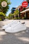 Women's Casual Sneakers Women's Sneaker Sports Shoes Genuine Leather Style Sports Shoes - 2