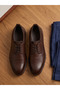 2277-Smart Inside and Outside Double Genuine Leather Premium Series Eva Sole Men's Classic Shoes - 3