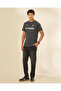 Men Charcoal Graphic T-Shirt - 2