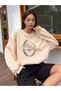 Women's Mink Moment Day Printed Oversize Sweatshirt - 2
