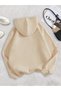 Unisex Mink Multiple Heart Printed Hooded Hoodie Sweatshirt - 2