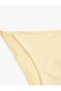 Drawstring Bikini Bottom with Sides - 3