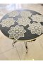 6-Piece Lace Coffee Presentation Set 15X15 cm Assorted Patterned Coasters Turkish Coffee Cup Presentation Set - 7