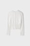 Fitted stand collar cardigan - 6
