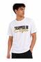Men's Graphic Printed Crew Neck 100% Cotton T-Shirt Medium Thick Unisex T-Shirt - 3