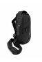Men's Black USB Outlet Cross Strap Shoulder and Waist Bag - 5