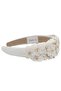 -Floral Appliqué Headband-Multicolor - 3