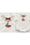 Handmade 100% Cotton Poplin Fabric Sailboat Embroidery Baby Boy Shirt - 4