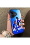 iPhone 17 Compatible Silicone Edge Hard Back Case Couple Phone Case with Mbappé Pattern - 3