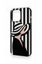 iPhone 15 Pro Max Compatible Madam Marica Patterned Silicone Case - 4