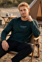 Cotton Long Sleeve Men's Pajama Set - 3