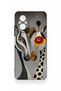 Realme 12 Lite Compatible Zebra and Giraffe Patterned Silicone Case - 2