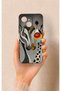 Tecno Spark 40C Compatible Zebra and Giraffe Patterned Silicone Case