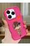 Tecno Spark 20 Pro Compatible Case Camera Protector Red Silicone Couple Phone Case Conan Pattern