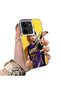 Redmi 15C 4g Compatible Silicone Edge Hard Back Case Couple Phone Case with Doncic Pattern