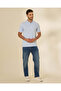 Men Blue Basic Polo Shirt - 2