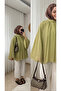 Chiffon Oil Green Blazer - 6