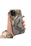 iPhone 11 Pro Compatible High-Quality Chinese Style Black and White Dragon Printed Case - 2