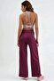 Soft Touch Modal Textured Pants with Hidden Stripe Detail - 8