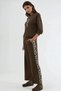 Soft Touch Modal Textured Leopard Printed Tracksuit Set
