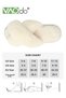 Womens Fuzzy Memory Foam Slippers Cross Band Cozy Plush Home Slippers Fluffy Furry Open Toe House Sh - 3