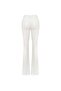 Lunessa Knitted Flared Trousers Bezzia White - 6