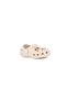 Baby First Step Slippers Beige - Lightweight Non-Slip Eva Kids Clog Slippers, Garden Beach Home Slippers, Girls Boys Baby - 3
