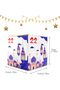 صندوق هدايا تقويم رمضان، تقويم عد تنازلي لمدة 30 يومًا بتصميم مسجد إسلامي، 7×7×7 سم - 3