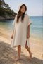 Washed Muslin Hooded Children's Beach Poncho |   100% Cotton |   Sea & Pool