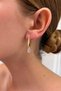 Steel Special Series Dangle Marquise Zircon Earrings - 2