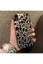 iPhone Xr Compatible High Quality Black Leopard Phone Case, Shockproof Protective Cover