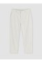 Özmarka New Season Beige Standard Fit Men's Trousers - 5