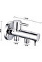 Brass Multi-function Angle Valve with Double Switch and Diverter Faucet - 5