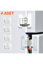 4 Pieces of Refrigerator Drawer and Cabinet Door Child Locks |   Adhesive Security Lock - 2
