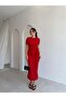 Lebron Midi Dress 9051 - Red - 2